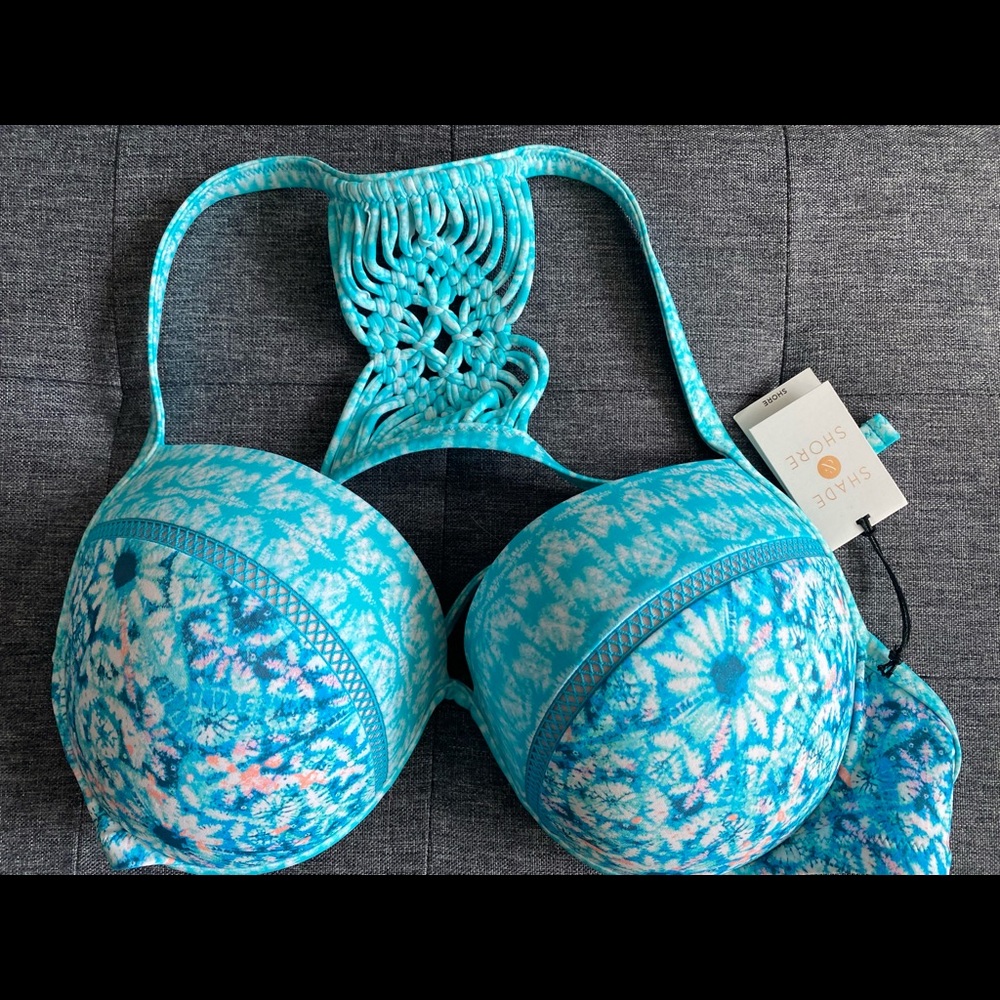 Shade & Shore Bikini Top w/ Detailed Back | NWT